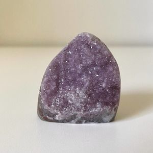 Rainbow Amethyst Sugar Druzy Crystal Cut Base